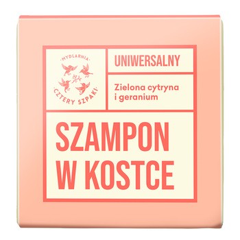 Mydlarnia 4 Szpaki, uniwersalny szampon w kostce, 75 g