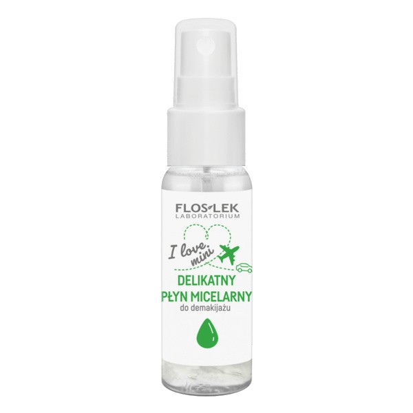 Floslek FlosLek I love mini, delikatny płyn micelarny do demakijażu, 30 ml — Inhaltsstoffe und Bewertung