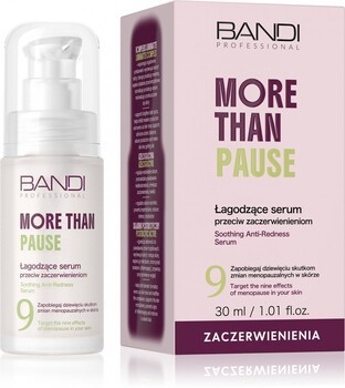 Bandi More Than Pause, łagodzące serum przeciw zaczerwienieniom, 30 ml