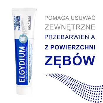 Elgydium Whitening, pasta do zębów, wybielająca, 75 ml