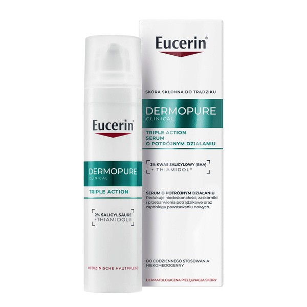 Eucerin Eucerin Dermopure Clinical, serum o potrójnym działaniu, 40 ml — Inhaltsstoffe und Bewertung