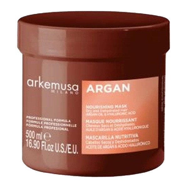 Arkemusa Arkemusa Milano Argan Nourishing, maska do włosów suchych i odwodnionych, 500 ml — Inhaltsstoffe und Bewertung