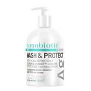 Nanobiotic Med Silver Wash&Protect, mydło w żelu do rąk i ciała, 500 ml