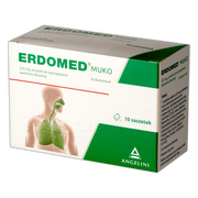 Erdomed Muko, 225 mg, proszek do sporządzania zawiesiny doustnej, 10 saszetek