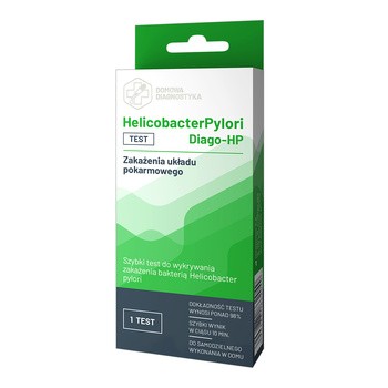Diago-HP, test na Helicobacter Pylori, 1 zestaw