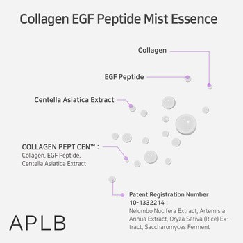 APLB Collagen EGF Peptide Mist Essence, mgiełka-esencja do twarzy z kolagenem i peptydami EGF, 105 ml
