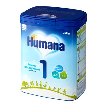 Humana 1, mleko początkowe, proszek, 750 g