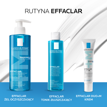Zestaw La Roche-Posay, Effaclar Duo+ M, krem przeciw niedoskonałościom, 40 ml + Cicaplast Baume B5+, balsam kojący do twarzy i ciała, 100 ml