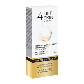 Lift4Skin Peptide Ageless, przeciwzmarszczkowy krem pod oczy i na powieki, 15 ml