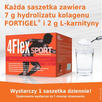 4 Flex Sport, proszek w saszetkach, 30 szt.
