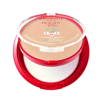 Bourjois Healthy Mix Clean, matujący puder prasowany, 04 Golden Beige, 10 g