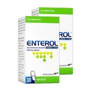 alt Zestaw 2x Enterol, 250 mg, kapsułki, 30 szt
