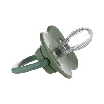 Canpol Babies Mountains, smoczek uspokajający, silikonowy symetryczny, 6-18 m, zielony, 2 szt.