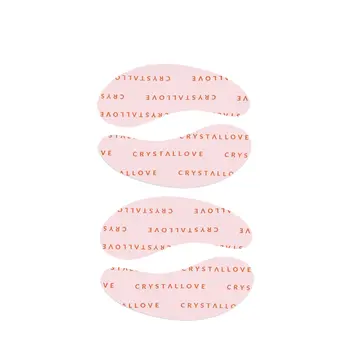 Crystallove, silikonowe płatki pod oczy, wielorazowe, 4 szt.