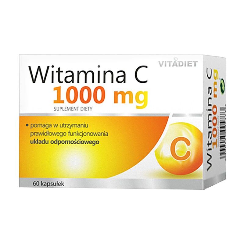 Witamina C 1000 Mg Kapsułki Twarde 60 Szt 8532