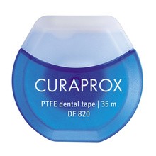 Curaprox, taśma dentystyczna z powłoką teflonową, 35 m, 1 szt.