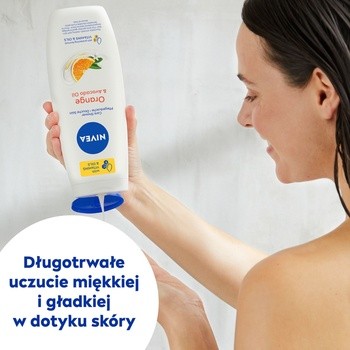 Nivea Soft Care, żel pod prysznic Orange & Avocado Oil, 500 ml