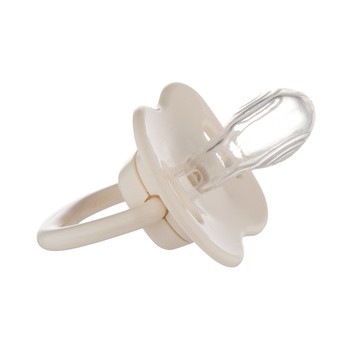 Canpol Babies Mountains, smoczek uspokajający, silikonowy symetryczny, 6-18 m, żółty, 2 szt.