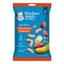 Gerber Snacks, Chrupeczki kukurydziane truskawkowo-bananowe, 7 m+, 28 g