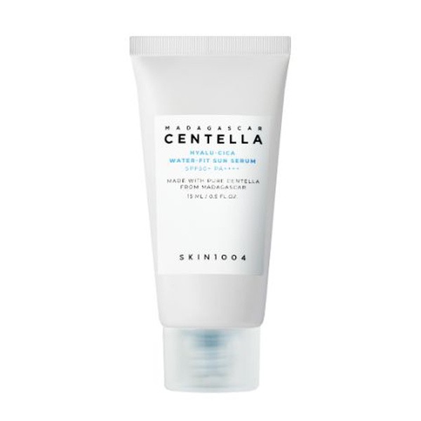 Skin1004 Skin1004 Hyalu-Cica Water-Fit Sun Serum, lekki krem z filtrem SPF 50+ PA++++, 15 ml — Składniki i ocena