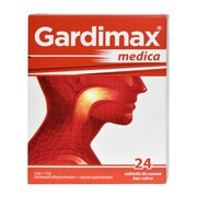 alt Gardimax medica, 5 mg + 1 mg, tabletki do ssania, 24 szt.