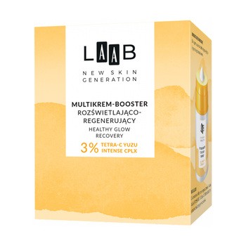AA LAAB Tetra C Yuzu, multikrem booster rozświetlająco-regenerujący, 50 ml
