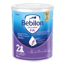 Bebilon Prosyneo HA 2 Hydrolyzed Advance, mleko następne dla niemowląt po 6. miesiącu, 400 g