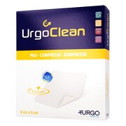 UrgoClean, opatrunek,  6 cm x 6 cm, 1 szt. (z opakowania 10 sztuk). https://azcdn.doz.pl/image/d/product/5ed2eece-scale-180x180.png