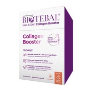 Biotebal Hair & Skin Collagen Booster, szaszetki z proszkiem, Sunny Peach, 8 g x 30 szt. https://azcdn.doz.pl/image/d/product/d5085292-scale-180x180.png