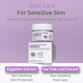 APLB Collagen EGF Peptide Facial Cream, krem ujędrniający do twarzy z kolagenem i peptydami EGF, 55 ml