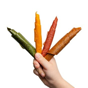 Naturalnie Zdrowi Rollsy rabarbarowe z nutą mięty, 50 g