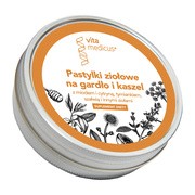 VitaMedicus, Pastylki ziołowe na gardło i kaszel, 24 szt.