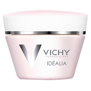 Vichy Idealia, rozświetlający krem wygładzający na dzień, cera sucha, 50 ml