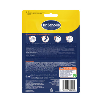 Dr. Scholl's, maska do stóp kojąco-rewitalizująca,1 para