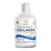 Swedish Nutra Collagen 10000 Marine Sugar Free, płyn, smak jagodowy, 500 ml
