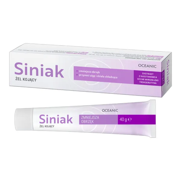 Siniak żel kojący na obrzęki i stłuczenia 40g [OCEANIC]