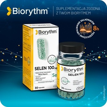 Biorythm, Selen 100 mcg, kapsułki, 30 szt.