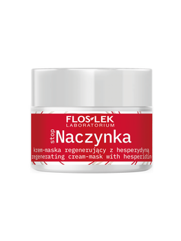 Flos-Lek, Stop Naczynka, krem-maska regenerujący z hesperydyną na noc, 50 ml