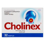 Cholinex, 150 mg, pastylki do ssania, 32 szt.