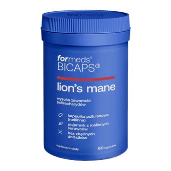 Formeds Bicaps lion's mane, kapsułki, 60 szt.