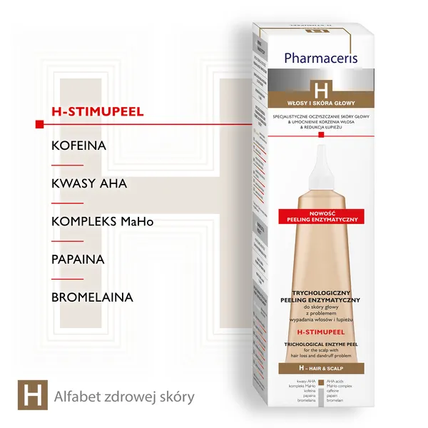 Пилинг для кожи головы Pharmaceris H Stimupeel энзимный, 125 мл — фото 4