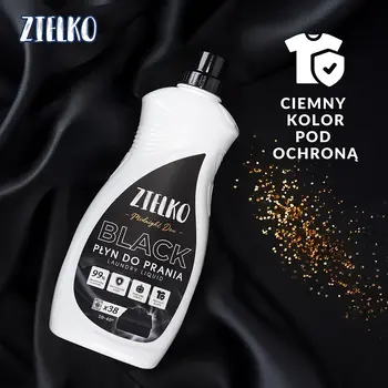 Zielko, Płyn do prania tkanin czarnych i ciemnych Midnight Dew, 1520 ml