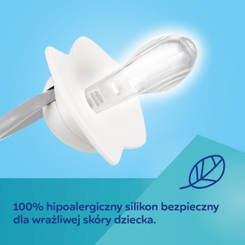 Canpol Babies, smoczek silikonowy symetryczny, light touch, Sleepy Koala, pink, 0-6 m, 2 szt.