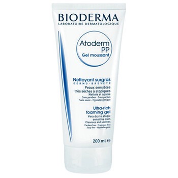 Bioderma Atoderm PP Gel Moussant, żel oczyszczający i natłuszczający do twarzy i ciała, 200 ml
