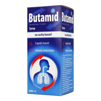 Butamid, (1,5 mg/ml), syrop, 200 ml