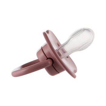 Canpol Babies Cute Animals, smoczek uspokajający, silikonowy symetryczny, 18 m+, różowy, 1 szt.