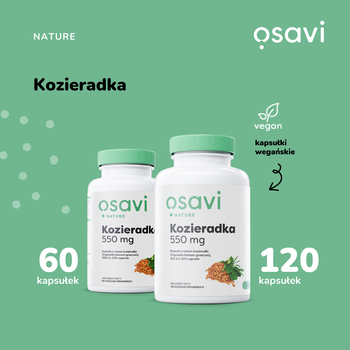 Osavi Kozieradka 550 mg, kapsułki twarde, 60 szt.