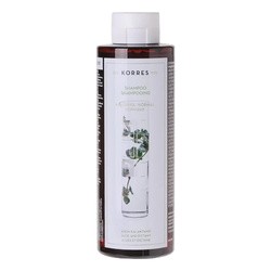 Korres, Aloe + Dittany, szampon z aloesem i wyciągiem z lebiodki do włosów normalnych, 250 ml
