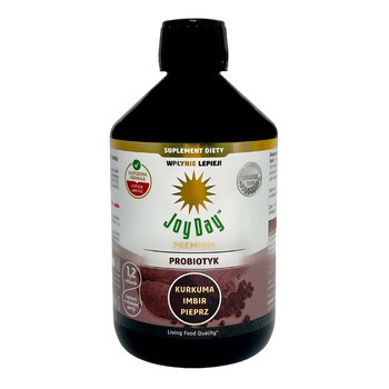 Eko Joy Day Kurkuma imbir pieprz, płyn, 500 ml