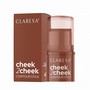 Claresa cheek2cheek, bronzer w sztyfcie, 02 Milk Choco, 5,5 g